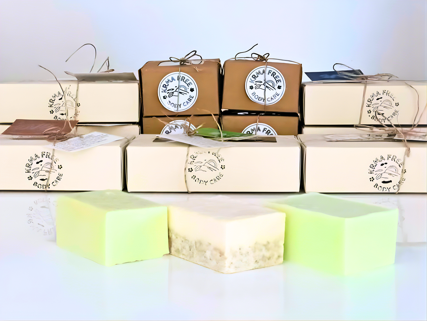 Krma Free Soaps — Luxury Natural Soap Set (3 Bars)