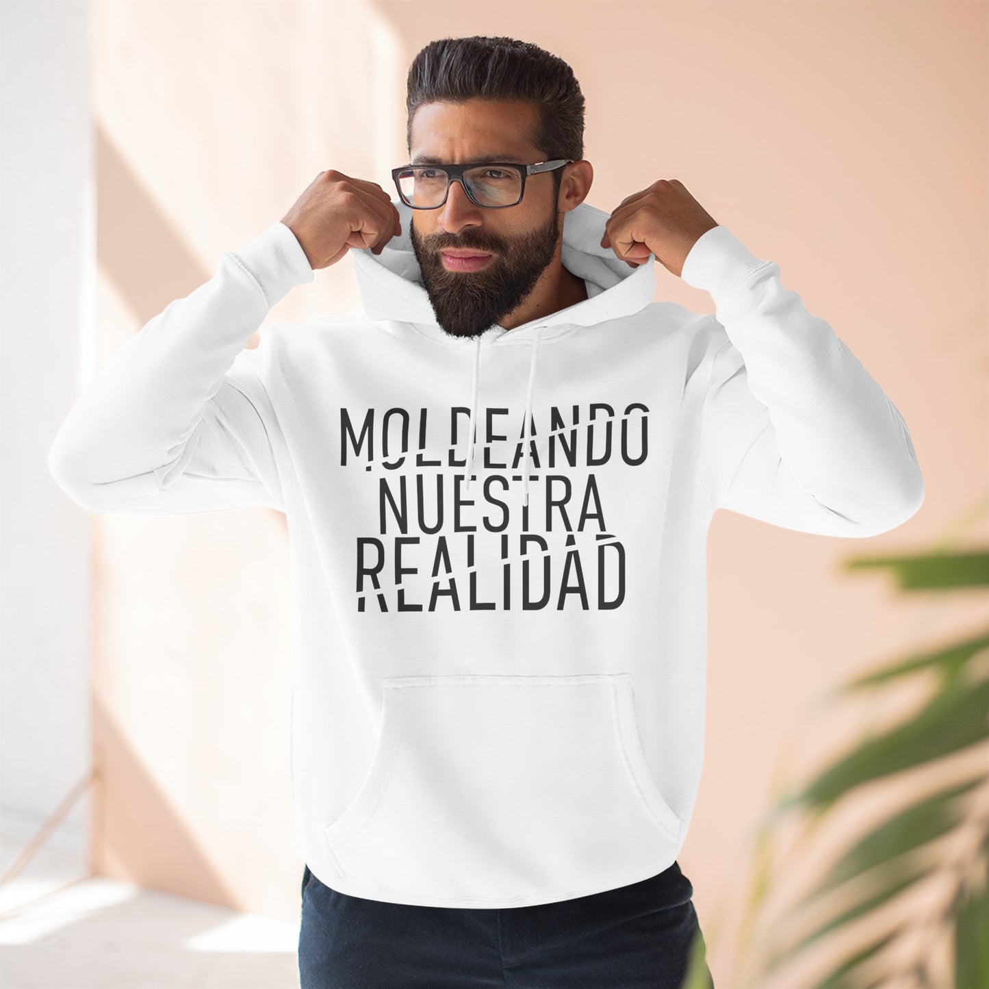 MOLDEANDO NUESTRA REALIDAD - Sudadera con capucha polar inspiradora