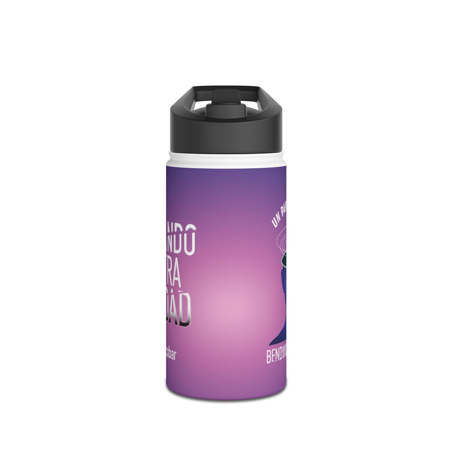 UN PANA CONECTADO - Stylish Stainless Steel Water Bottle.