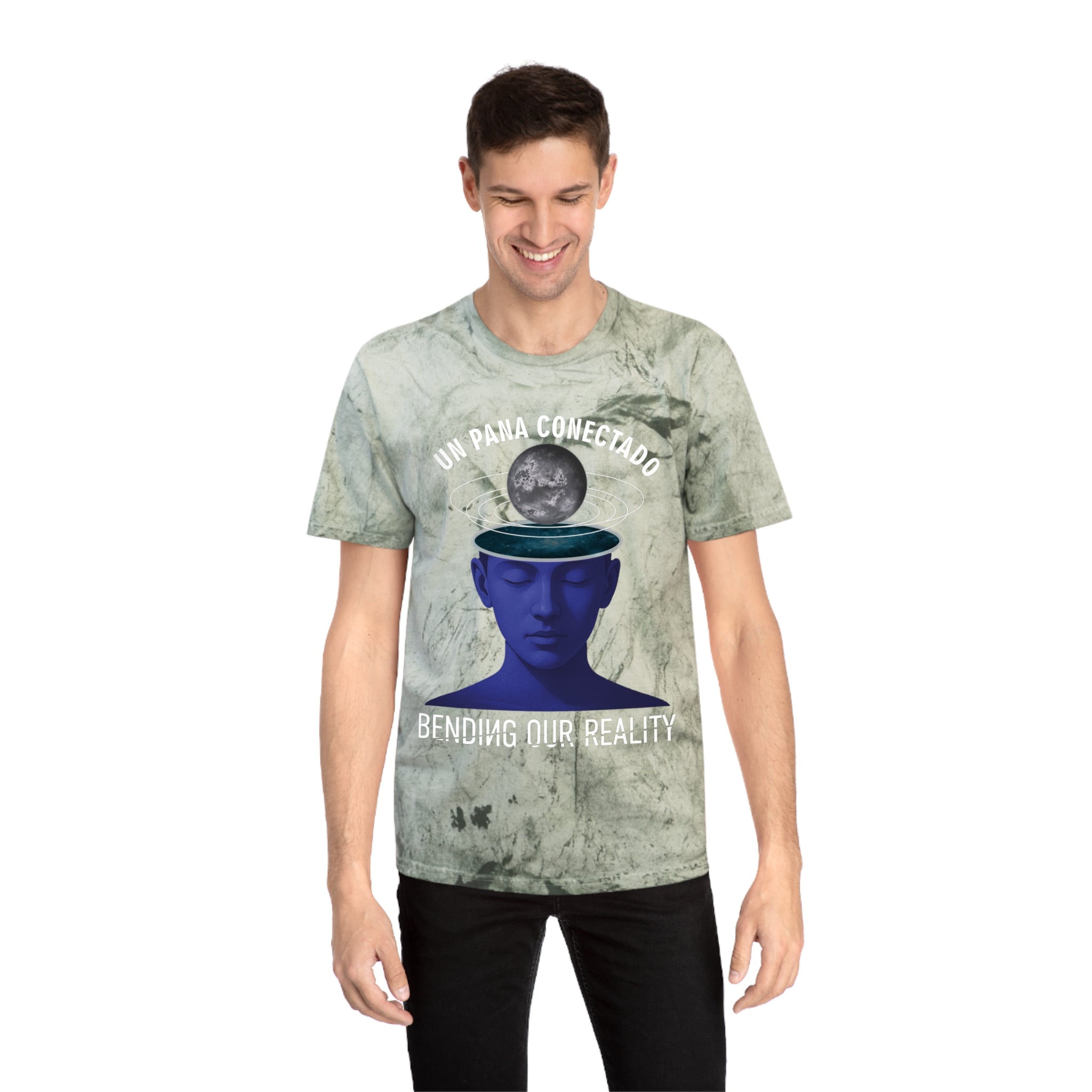 UN PANA CONECTADO - Vibrant Spiritual T-Shirt.