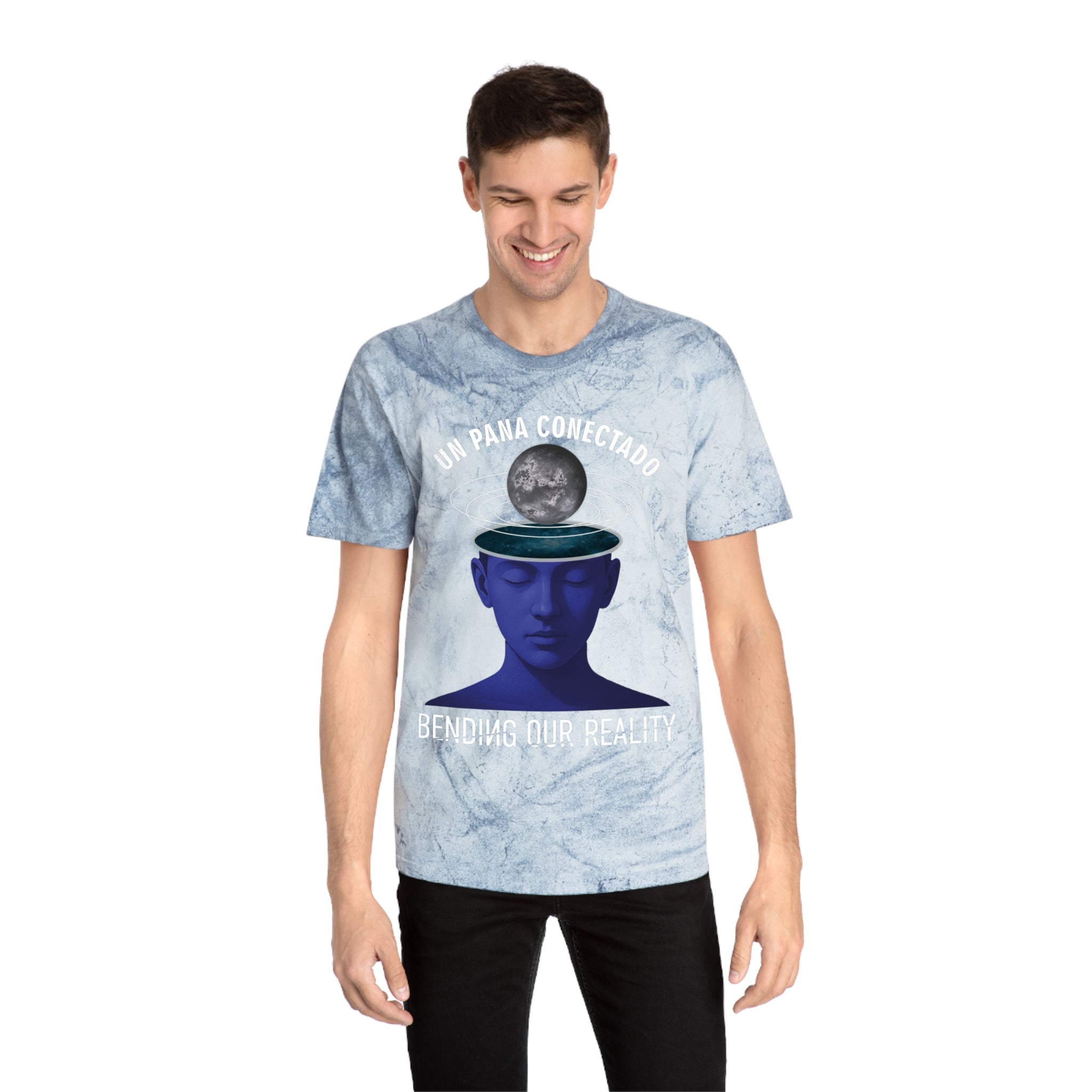 UN PANA CONECTADO - Vibrant Spiritual T-Shirt.